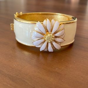 Goldtone lacquer cuff bracelet MMA